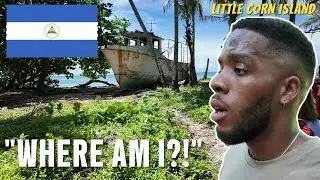 LOST & ALONE on this VERY SMALL Island in Nicaragua! [Little Corn Island]
