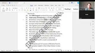 World Geography | | CSS PMS || One paper || MCQS