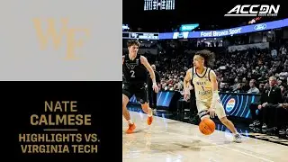 Wake Forest's Nate Calmese Unstoppable In Big Win