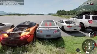 Honda Civic vs Toyota Supra BIG Jump 🚀💥 | BeamNG.drive