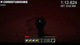 Beating Minecraft In 129 Seconds [