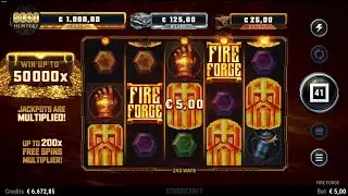 Fire Forge Review & Bonus Feature (Stormcraft / Microgaming)