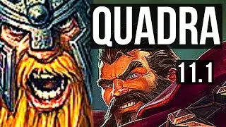 OLAF vs GRAVES (JUNGLE) | Rank 1 Olaf, Rank 4, Quadra, Legendary | TR Challenger | v11.1