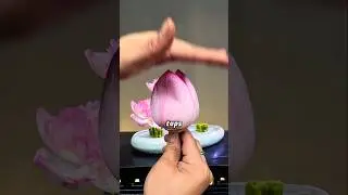 He Destroys Lotus Flower To Make Them More Beautiful #traditional #flowers #arrangement