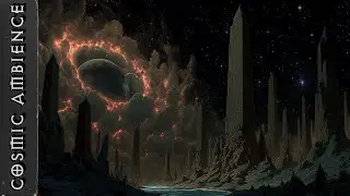 Hymns of the colossal obelisks in the abyss (ambient music)  | Cosmic Fantasy Ambient Musi