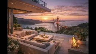 New 4K San Francisco House Playlist, Relaxation, Good Vibes, Chillout Music
