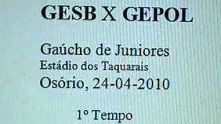 GEPOL x GESBE  juniores