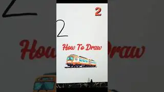how to draw #train #art #drawing #howtodraw #draw #shorts #reels #viral #trending