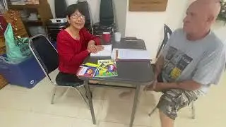 Vowels learning the Thai language teacher, Pastor Mal