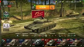 We play on Soviet equipment IS-6, premium equipment, heavy tank !!!