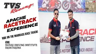 HOW I PASSED MY FIRST INTERVIEW IN APACHE RACE TRACK EXPERIENCE | RIDE ON THE MADRAS RACE TRACK