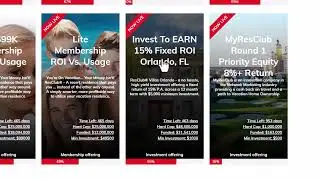 ResClub Crowd Funding Investment Engine