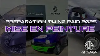 Peinture neuve pour notre Twingo