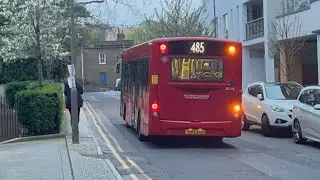 *1 YEAR OF NEW ROUTING* Journey on Route 485 Go Ahead London SN12AUU SE180 25/3/24