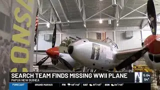 Search team finds missing WWII P-38 Fighter Plane in Papua New Guinea