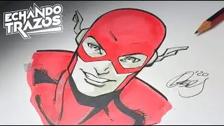 Como dibujar a FLASH paso a paso para principiantes
