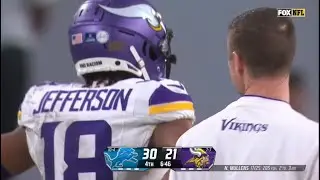 Justin Jefferson & Jordan Addison vs Brian Branch & Cameron Sutton (2023 wk 16) | WR vs CB Matchup