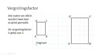 Vergrotingsfactor (2 HAVO/VWO & 2 VWO)