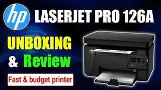 Best Laser Printer in 2023 | HP LaserJet MFP M126a | Unboxing & Review in Hindi | #hplaserjet
