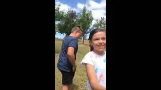 Cap arrives at Quaama and is greeted by Adam Josh and Lily and taken to a surprise picnic (CABW56c)