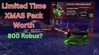 Is the New ❄️Limited Time XMAS PACK❄️ worth its cost? Roblox Fisch