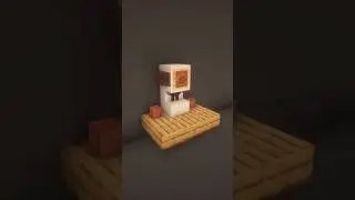 Minecraft: Coffee Machine ☕🤎 #minecraft #minecraftbuilds #minecrafttutorial