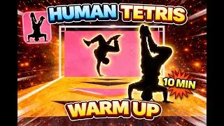 10-Min HUMAN TETRIS | Immersive Interactive Warm Up
