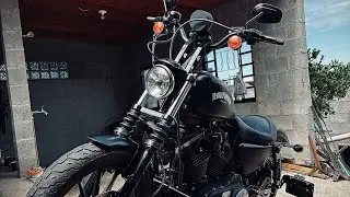 IRON 883 - CONSTRU&Ccedil;&Atilde;O DE CRASHBAR PARA SPORTSTER 