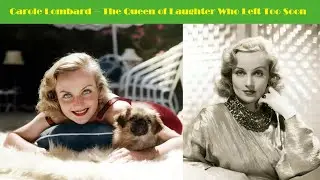 Carole Lombard &ndash; The Queen of Laughter Who Left Too Soon ✨🎞️ #CaroleLombard #VintageStardust