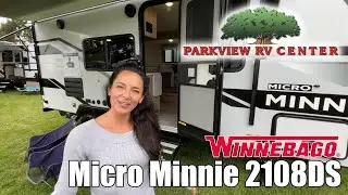 Winnebago Industries Towables-Micro Minnie-2108DS - by Parkview RV Center of Smyrna, Delaware