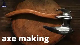 MAKING A VIKING BATTLE AXE - REFORGED BLACKSMITHING
