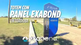 Totem Nemak | C&oacute;rdoba | Panel Compuesto
