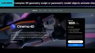 Cinema 4D (by Maxon)
