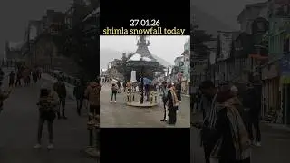 shimla today | shimla snowfall today | shimla snowfall update | shimla weather today | shimla live