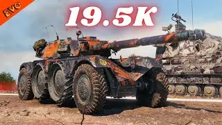 EBR 105  19.5K Spot Damage World of Tanks