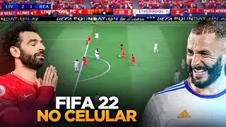 FIFA 22 de Console no CELULAR pelo NWARE - Liverpool vs Real Madrid