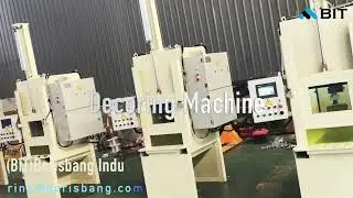 Single Station Decoring Machine Demo | High-Frequency Hammer Casting Sand Core Removal