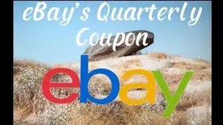 How to access your eBay quarterly coupon #ebayreseller