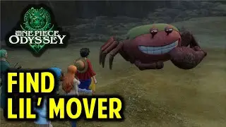 Find the Crab Mover & Find Lil' Mover in the Mausoleum | One Piece Odyssey