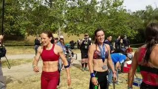 Rose Wetzel and Rea Kolbl finish Spartan Race Monterey 2016