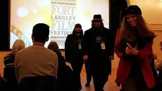 Winners of the 2024 Fort Langley film festival 48 hour challenge Fort Flicks.