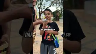 Menino impressiona a net com sua humildade!! #entrevista #dinheiro