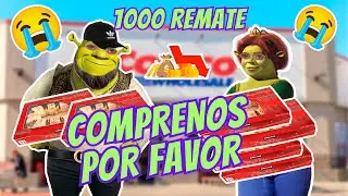 Shrek y Fiona Revenden ROSCAS del COSTCO y termina MAL I  Compa Shrek