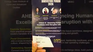 Northern Region Innovation Forum sharing the latest on AI. Music by SUNO AI #mypenangeye