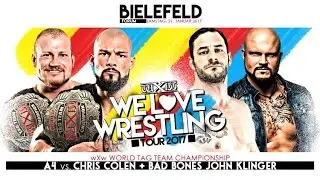 Bad Bones & Chris Colen vs. A4 um die wXw World Tag Team Titel