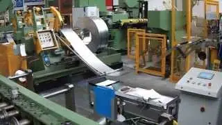 Pre-punching/blanking + roll forming line 1st