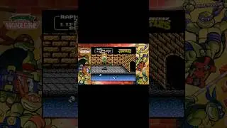 TMNT II NES (Cowabunga) Slapping around Baxter Stockman