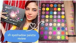 SFR colour eyeshadow palette review / tireworks show