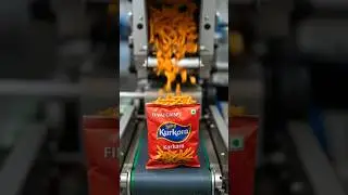 This is how #kurkure is made in factory! #food #viral #snacks #kurkuribhindi #namkin #shorts
