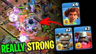 Triple Threat Strategy Is Really Strong for Legend League | Meteor Golem + Root Rider + Thrower Op!